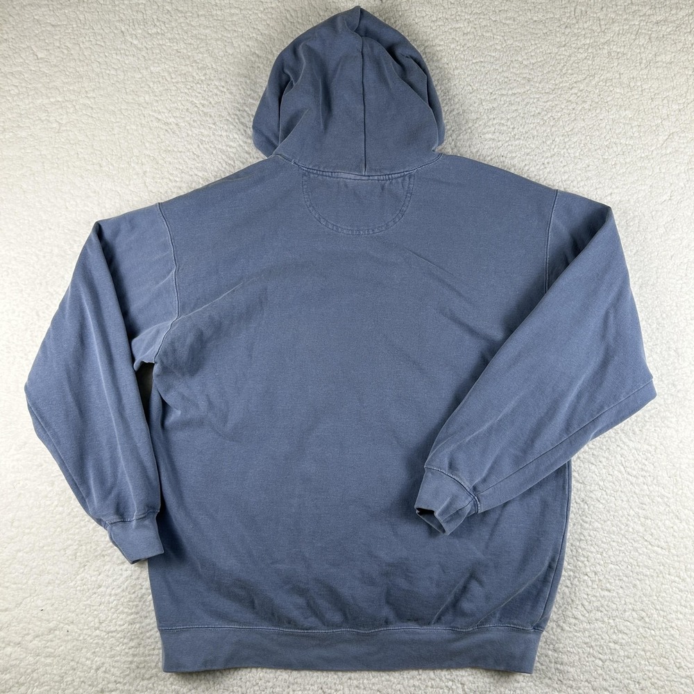 Seaside Hoodie Sweatshirt Womens Large Blue Comfort Colors Beach Pullover - Picture 8 of 12